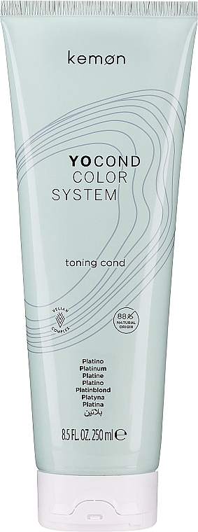 Platinum Color Conditioner - Kemon Yo Cond Color System — photo N2