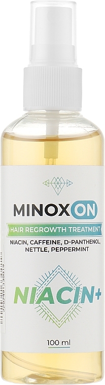 Hair Growth Stimulating Lotion with Nicotinic Acid - Minoxon Hair Regrowth Treatment Niacin + — photo N3