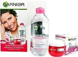 Fragrances, Perfumes, Cosmetics Set - Garnier Skin Essentials 45+(f/cr/50ml + mic/wat/400ml)