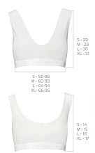 Stretch Cotton Sport Top PS005, white - Passion — photo N6