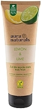 Fragrances, Perfumes, Cosmetics Lemon & Lime Body Wash - Aura Naturals Lemon & Lime Body Wash