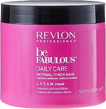 Fragrances, Perfumes, Cosmetics Normal & Thick Hair Mask - Revlon Professional Be Fabulous Daily Care Mask