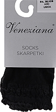 Women Socks 'Alice', 20 Den, nero - Veneziana — photo N1