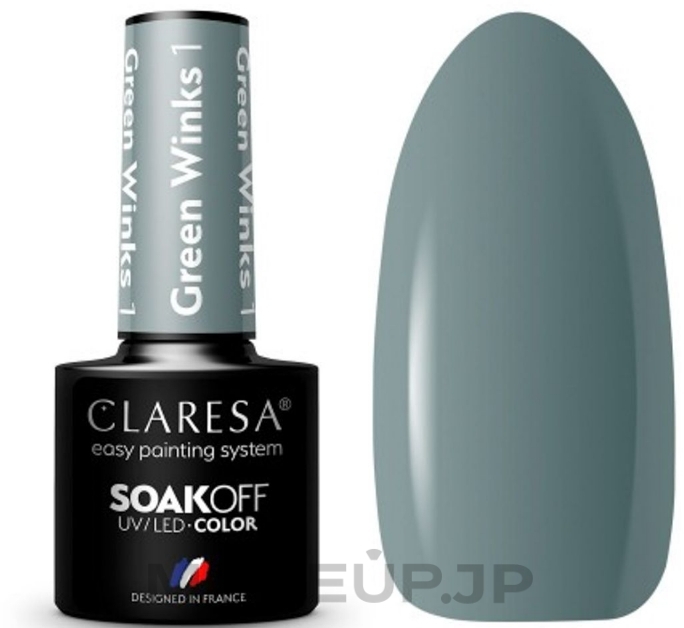 Gel Polish - Claresa Green Winks Soak Off UV/LED Color — photo 1