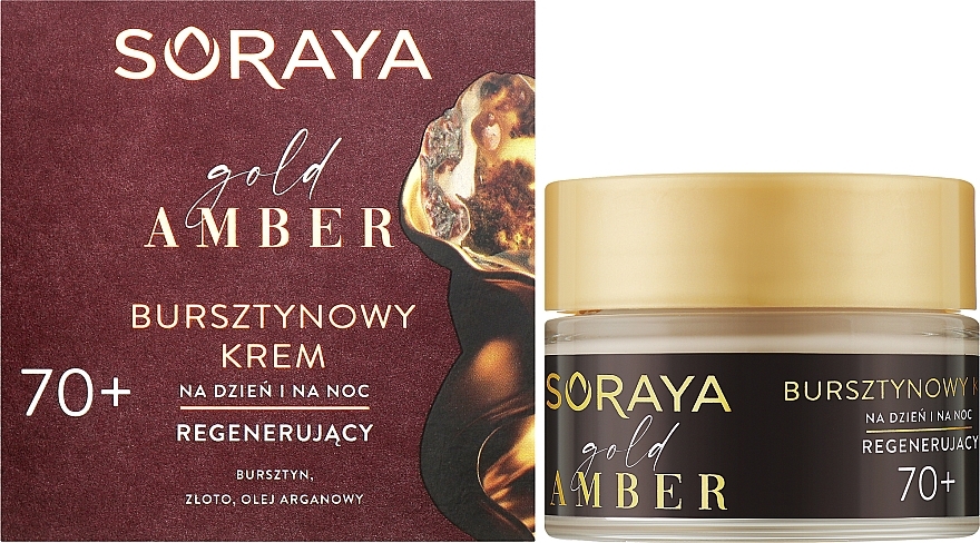 Regenerating Day & Night Cream 70+ - Soraya Gold Amber — photo N2