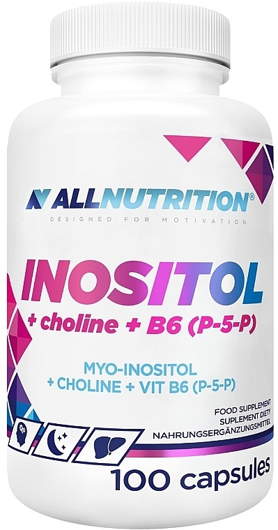 Supplement 'Inositol, Choline, Vitamin B6' - Allnutrition Inositiol+ Choline + B6 (P-5-P) — photo N1