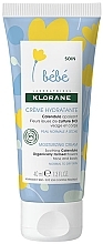 Fragrances, Perfumes, Cosmetics Baby Moisturizing Cream - Klorane Bebe Moisturizing Cream Soothing Calendula