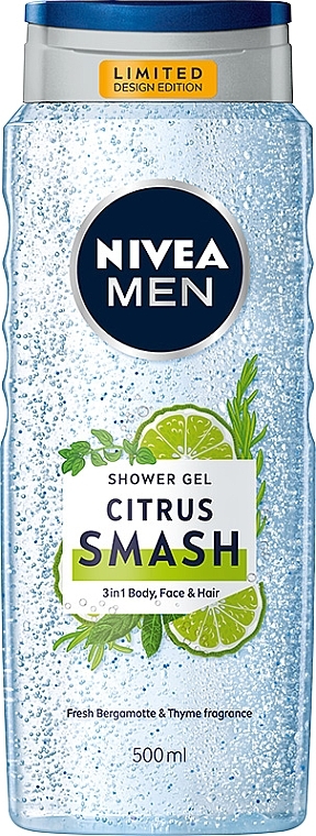 Shower Gel - Nivea Men Citrus Smash Shower Gel — photo N5