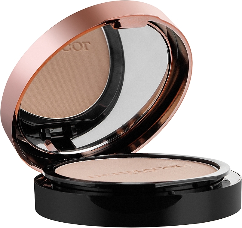 2-in-1 Compact Powder - Dermacol 24H Long-Lasting Powder And Foundation — photo N4