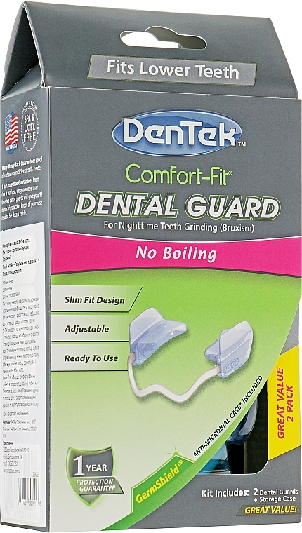 Mouth Guard "Comfortable Fit" - DenTek Comfort-Fit Dental Guard — photo N2