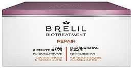 Fragrances, Perfumes, Cosmetics Repair Hair Ampoules - Brelil Bio Treatment Repair Phials