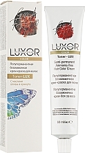 Fragrances, Perfumes, Cosmetics Ammonia-Free Semi-Permanent Cream Color - Luxor Professional Toner Lux