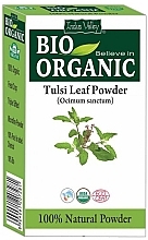 Hair Strengthening Tulsi Leaf Powder - Indus Valley Bio Organic — photo N1