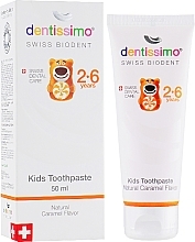 Kids Toothpaste - Dentissimo Kids Toothpaste Caramel — photo N2