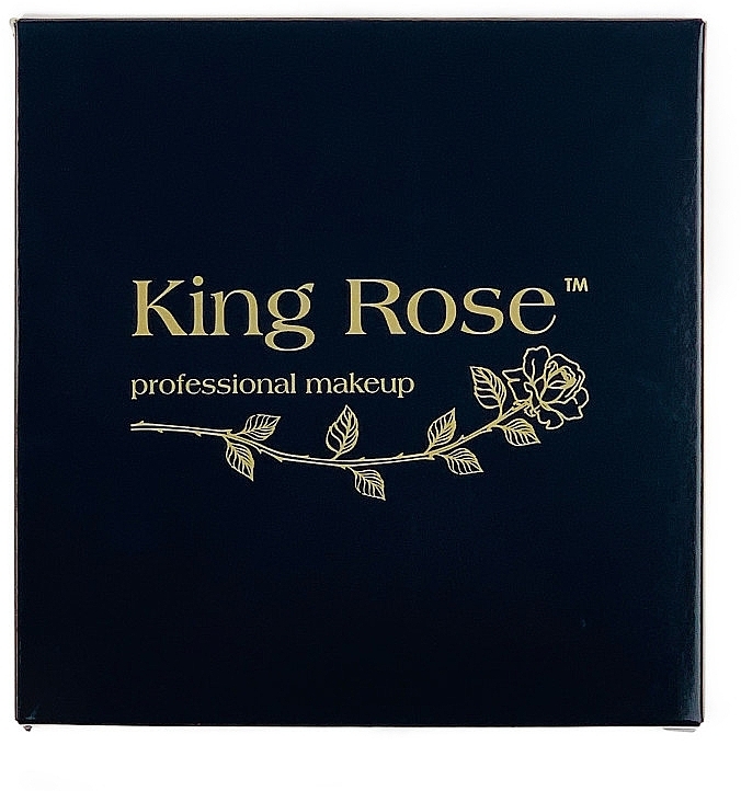 Professional Eyeshadow & Glitter Palette, 25 shades - King Rose Professional Make Up — photo N2