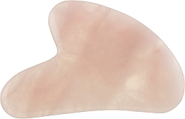 Fragrances, Perfumes, Cosmetics Rose Quartz Gua Sha Stone - Spani