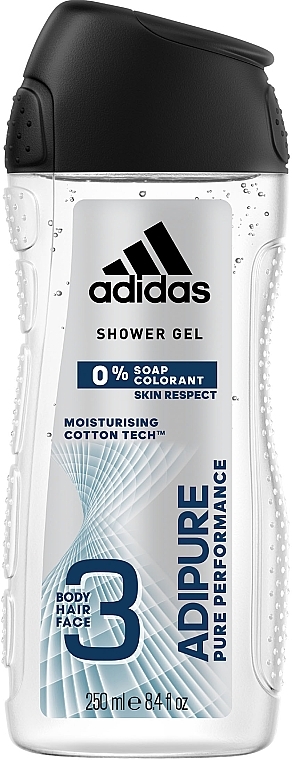3-in-1 Shower Gel - Adidas Adipure  — photo N1