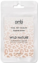 Nail Art Molds - PNB Wild Nature Nail Art Molds Leopard Accent — photo N1