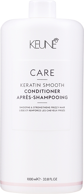 Normal and Dry Hair Conditioner - Keune Care Keratin Smooth Conditioner — photo N3