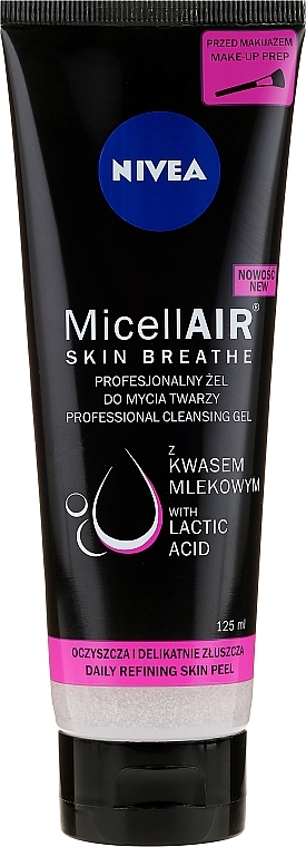 Makeup Remover Micellar Gel - Nivea Professional Skin Breathe Micell Air — photo N1