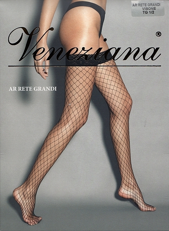 Stockings "Ar Rete Grandi", visone - Veneziana — photo N4