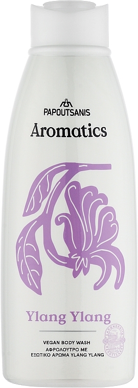 Ylang Ylang Shower Gel - Papoutsanis Aromatics Body Wash — photo N1