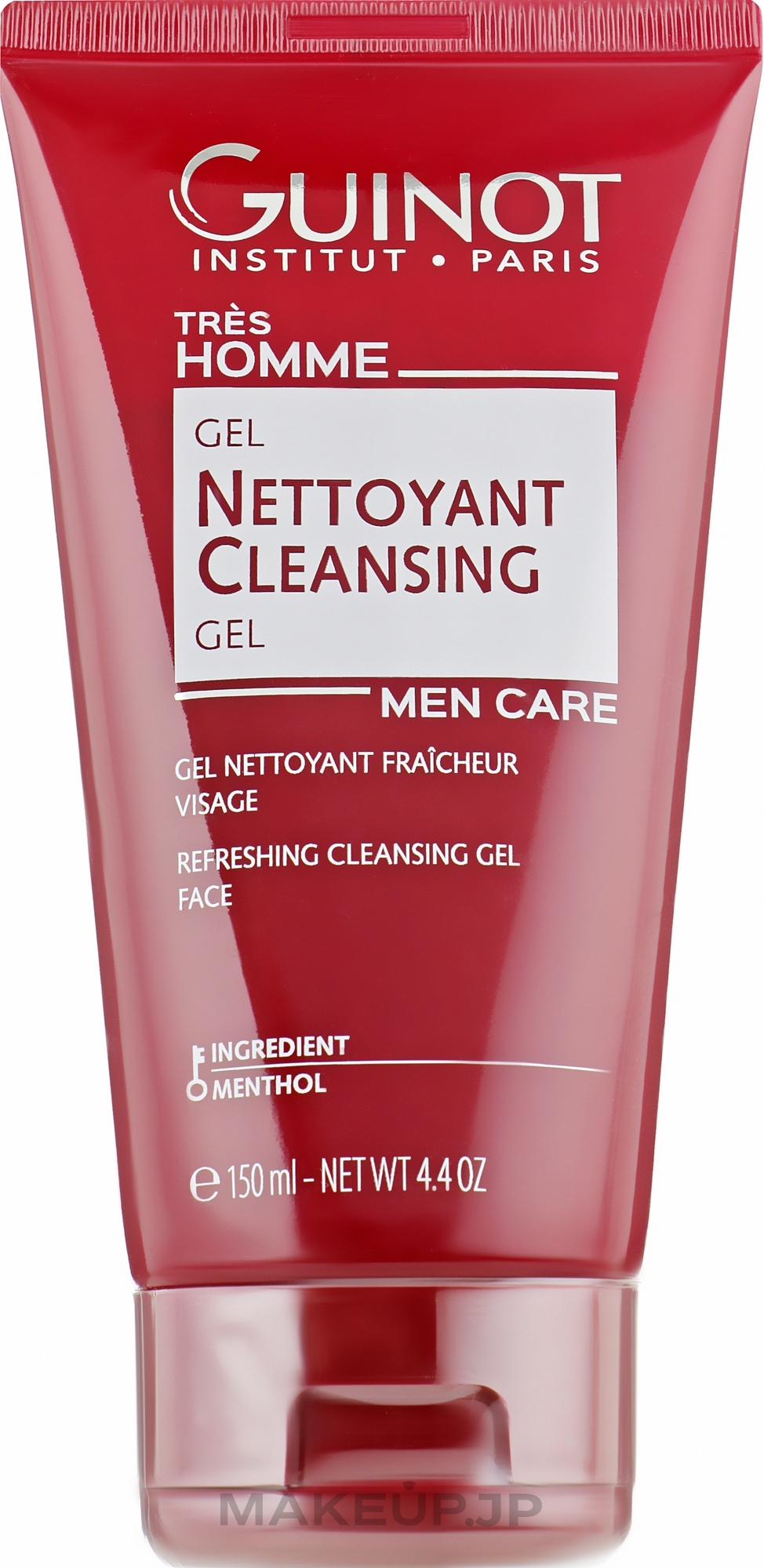 Cleansing Gel for Face - Guinot Tres Homme Facial Cleansing Gel — photo 150 ml