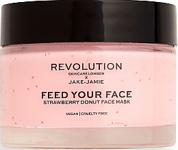 Fragrances, Perfumes, Cosmetics Moisturizing Sheet Mask - Revolution Skincare x Jake Jamie Strawberry Donut Face Mask