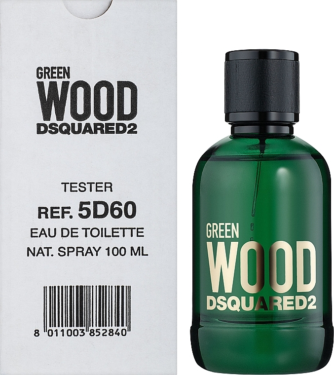 Dsquared2 Green Wood Pour Homme - Eau de Toilette (tester with cap) — photo N2