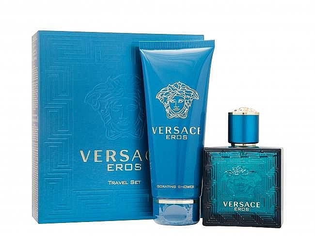 Versace Eros - Set (edt/50ml + sh/gel/100ml) — photo N1