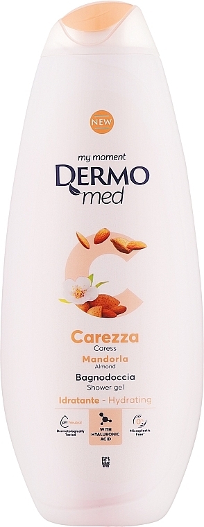 アーモンド シャワー ジェル - Dermomed Caress Almond Shower Gel — photo N1