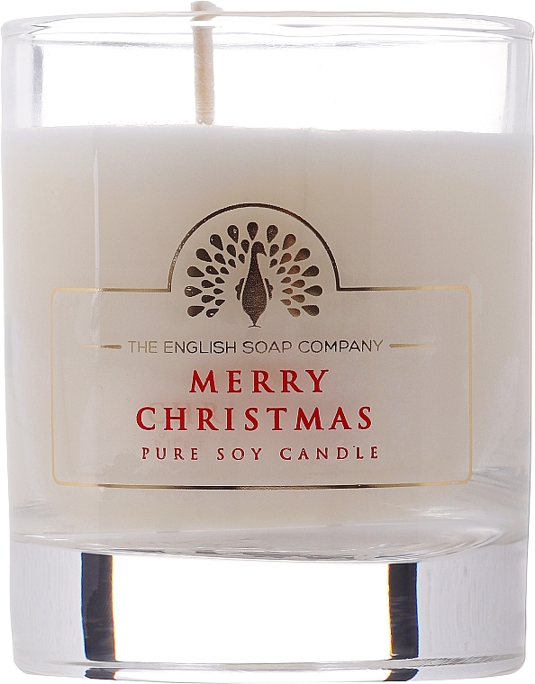 Scented Candle - The English Soap Company Christmas Collection Merry Christmas Candle — photo N1