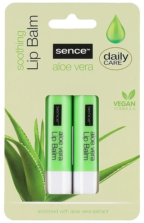 Lip Balm 'Aloe Vera' - Sence Aloe Vera Lip Balm — photo N1