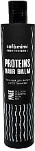 Fragrances, Perfumes, Cosmetics Hair Balm with Proteins - Cafe Mimi Professional Proteins Hair Balm