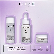 Fragrances, Perfumes, Cosmetics Set - Caudalie Vinoperfect Spring Set (f/ess/50ml + f/ser/30ml + f/cr/15ml)