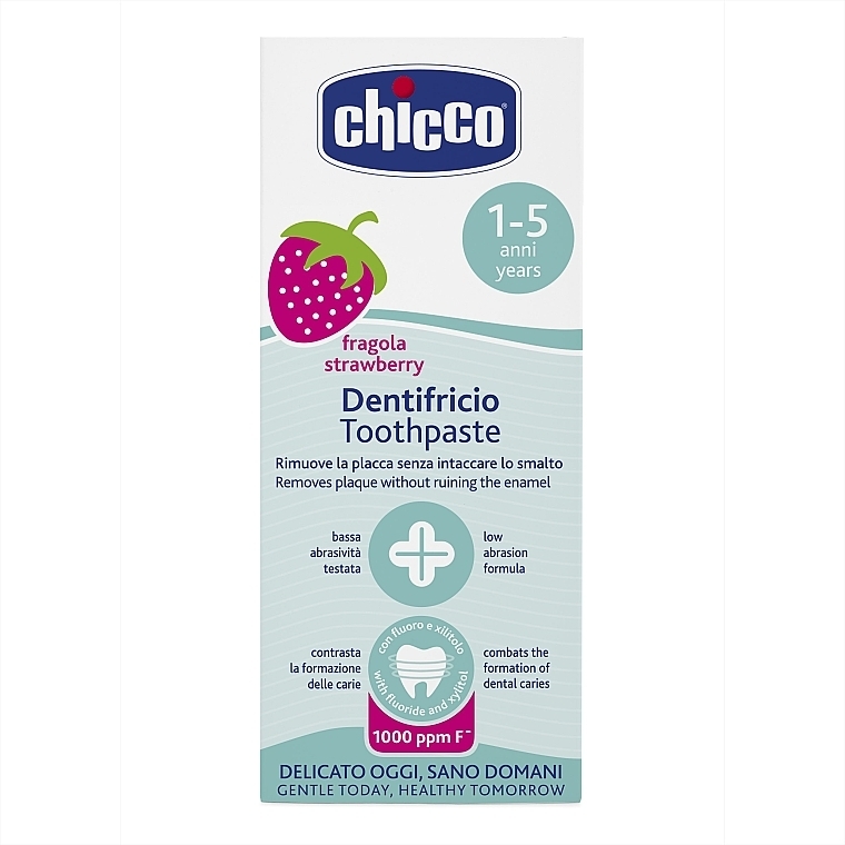 Fluoride & Strawberry Toothpaste - Chicco — photo N3