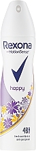 Deodorant Spray - Rexona MotionSense Happy Morning Peach & Wild Raspberry — photo N1