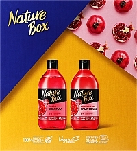 Fragrances, Perfumes, Cosmetics Set - Nature Box Pomegranate Gift Set (shm/385ml + sh/gel/385ml)