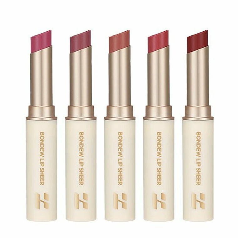 Lipstick - Holika Holika Bondew Lip Sheer Tarose Collection — photo N3