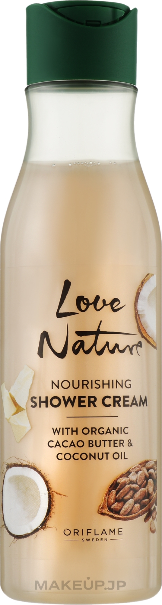 Shower Cream "Cocoa & Coconut Oil" - Oriflame Love Nature Shower Cream — photo 250 ml