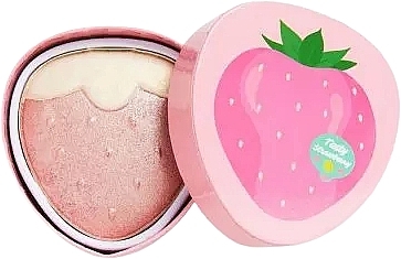 Baked Highlighter - I Heart Revolution Tasty 3D Strawberry Highlighter — photo N3