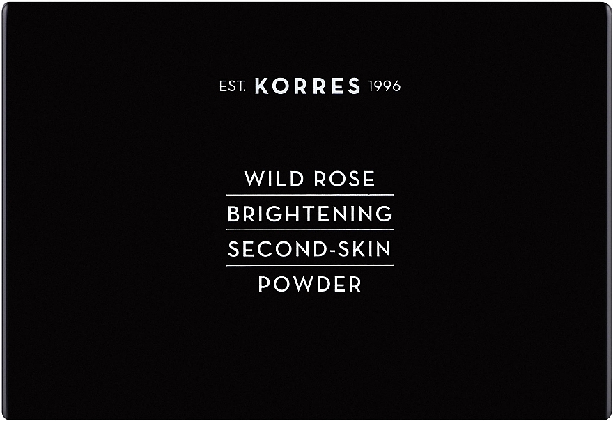 Brightening Face Powder - Korres Wild Rose Brightening Second Skin Powder — photo N2