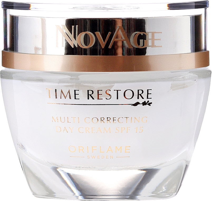 Rejuvenating Day Cream SPF 15 - Oriflame NovAge Time Restore — photo N2