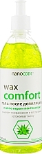 Aloe Vera & Panthenol Depilation Gel - NanoCode Wax Comfort Gel — photo N3