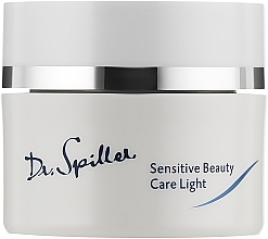 Fragrances, Perfumes, Cosmetics Light Face Cream for Sensitive Skin - Dr. Spiller Sensitive Beauty Care Light