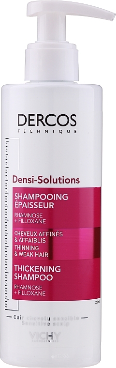 Thin Hair Shampoo - Vichy Dercos Densi-Solutions Shampoo — photo N2