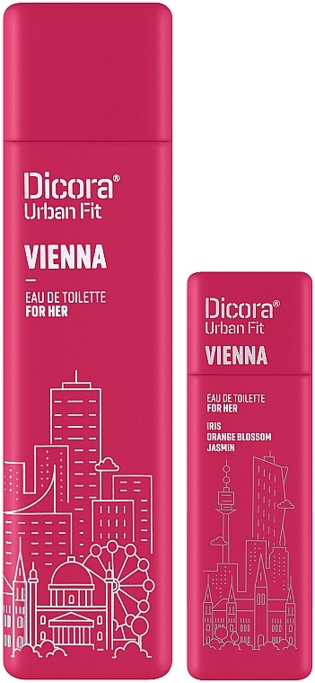 Dicora Urban Fit Vienna For Her Set - Set (edt/100ml + edt/30ml) — photo N2