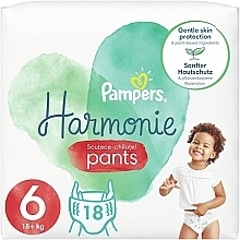 Harmonie Nappy Pants, size 6, 15+ kg, 18 pcs - Pampers — photo N1