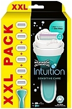 Fragrances, Perfumes, Cosmetics Razor with 6 Cartridges - Wilkinson Sword Intuition Sensitive Care XXL Pack