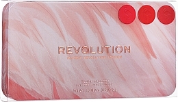 Blush Palette - Makeup Revolution Flamingo Mini Trio Blush Palette Oh My Blush — photo N2